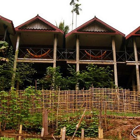 Muang Ngoi Riverview Bungalows מראה חיצוני תמונה