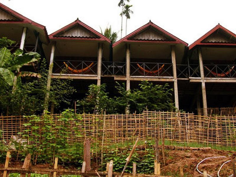 Muang Ngoi Riverview Bungalows מראה חיצוני תמונה